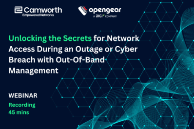 Webinar Recording: Remote Network Access During Outages and Cyber Attacks with Out-of-Band Management